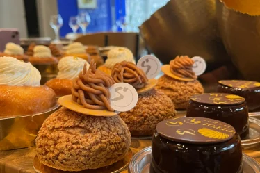 Les desserts de Sylvain Depuichaffray à retrouver chez Pierrot Coquillages.