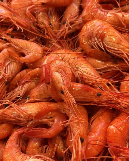 Les crevettes de Madagascar de chez Pierrot Coquillages.
