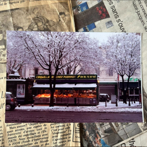 Le kiosque Pierrot Coquillages en 2009.