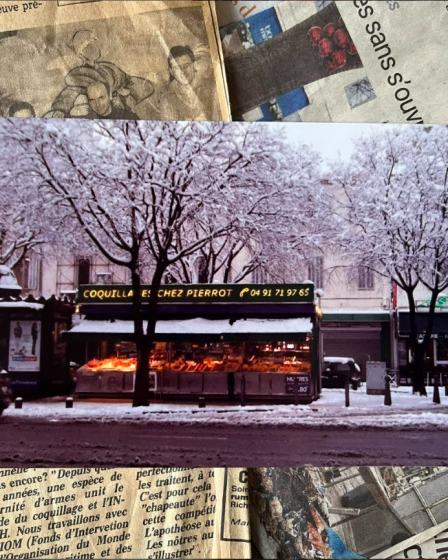 Le kiosque Pierrot Coquillages en 2009.
