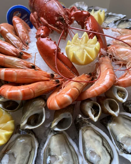 Un homard Pierrot Coquillages.