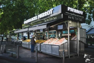 Le kiosque Pierrot Coquillages à Marseille.
